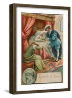 Leonardo Da Vinci, Italian Renaissance Artist, Scientist and Writer-null-Framed Giclee Print