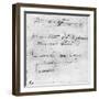 Leonardo Da Vinci's Handwriting-Leonardo da Vinci-Framed Giclee Print