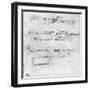 Leonardo Da Vinci's Handwriting-Leonardo da Vinci-Framed Giclee Print