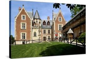 Leonardo da Vinci's House and Museum, Clos Luce, Amboise, Indre-Et-Loire, Loire Valley, France-Peter Richardson-Stretched Canvas