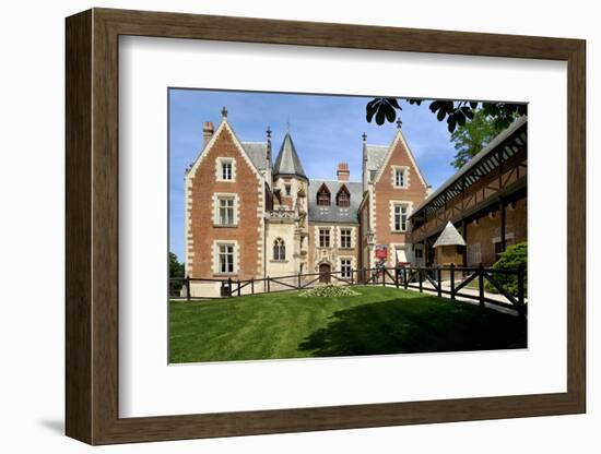 Leonardo da Vinci's House and Museum, Clos Luce, Amboise, Indre-Et-Loire, Loire Valley, France-Peter Richardson-Framed Photographic Print