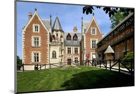 Leonardo da Vinci's House and Museum, Clos Luce, Amboise, Indre-Et-Loire, Loire Valley, France-Peter Richardson-Mounted Photographic Print