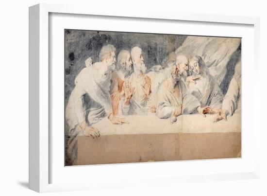 Leonardo Da Vinci's Last Supper-Pieter Claesz Soutman-Framed Giclee Print