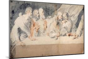 Leonardo Da Vinci's Last Supper-Pieter Claesz Soutman-Mounted Giclee Print