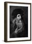Leonardo Da Vinci Selfie Portrait-null-Framed Art Print