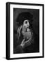 Leonardo Da Vinci Selfie Portrait-null-Framed Art Print