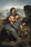 Virgin and Child with St-Leonardo da Vinci-Art Print