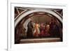 Leonardo Da Vinci With Luca Pacioli and Ludovico Sforza-Nicola Cianfanelli-Framed Giclee Print