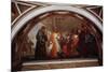 Leonardo Da Vinci With Luca Pacioli and Ludovico Sforza-Nicola Cianfanelli-Mounted Giclee Print