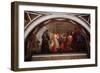 Leonardo Da Vinci With Luca Pacioli and Ludovico Sforza-Nicola Cianfanelli-Framed Giclee Print