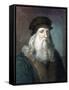 Leonardo Da Vinci-Leonardo da Vinci-Framed Stretched Canvas