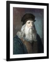 Leonardo Da Vinci-Leonardo da Vinci-Framed Giclee Print