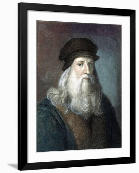 Leonardo Da Vinci-Leonardo da Vinci-Framed Giclee Print