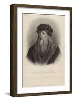 Leonardo Da Vinci-Leonardo da Vinci-Framed Giclee Print