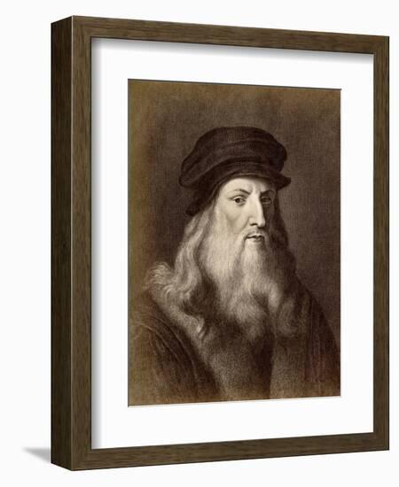 Leonardo Da Vinci-null-Framed Giclee Print