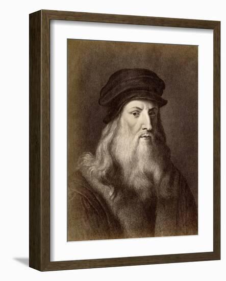 Leonardo Da Vinci-null-Framed Giclee Print