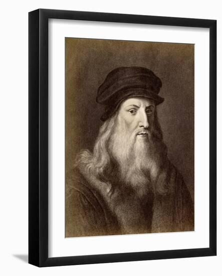 Leonardo Da Vinci-null-Framed Giclee Print