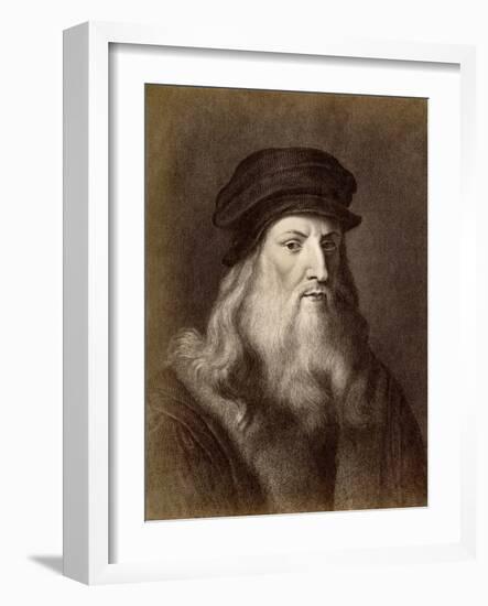 Leonardo Da Vinci-null-Framed Giclee Print