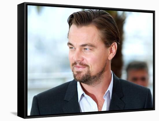 Leonardo Di Caprio-null-Framed Stretched Canvas