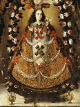 The Virgin of Pomata, School of la Paz, 17th Century-Leonardo Flores-Giclee Print
