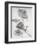 Leonardo: Gun-Leonardo da Vinci-Framed Giclee Print