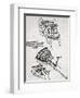 Leonardo: Gun-Leonardo da Vinci-Framed Giclee Print