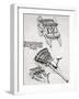 Leonardo: Gun-Leonardo da Vinci-Framed Giclee Print