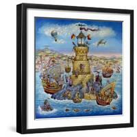 Leonardo's Light-Bill Bell-Framed Giclee Print