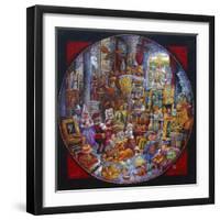 Leonardo’s Masterpiece-Bill Bell-Framed Giclee Print