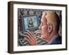 Leonardo-PJ Crook-Framed Giclee Print