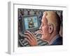 Leonardo-PJ Crook-Framed Giclee Print