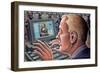 Leonardo-PJ Crook-Framed Giclee Print