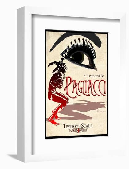 Leoncavallo Opera Pagliacci-null-Framed Art Print