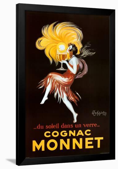 Leonetto Cappiello Cognac Monnet Vintage Ad Art Print Poster-null-Framed Poster