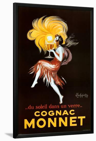 Leonetto Cappiello Cognac Monnet Vintage Ad Art Print Poster-null-Framed Poster