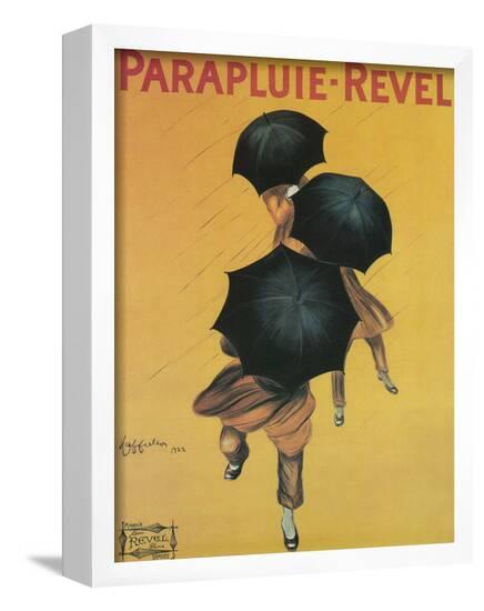 Leonetto Cappiello Parapluie Revel Vintage Art Poster Print--Framed Poster