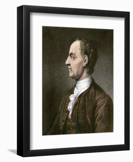 Leonhard Euler, Swiss Mathematician-null-Framed Giclee Print