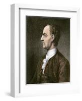 Leonhard Euler, Swiss Mathematician-null-Framed Giclee Print