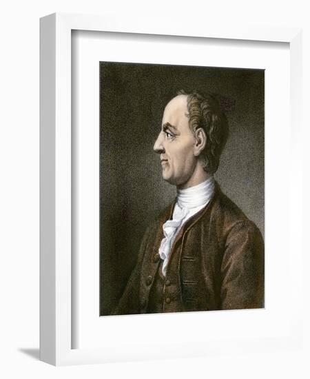 Leonhard Euler, Swiss Mathematician-null-Framed Giclee Print