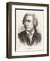 Leonhard Euler Swiss Mathematician-Louis Figuier-Framed Art Print