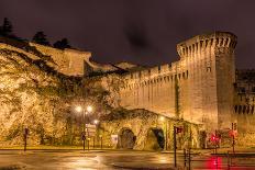 Defensive Walls of Avignon, A Unesco Heritage Site in France-Leonid Andronov-Photographic Print