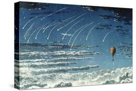 Leonid Meteor Shower, 1870-null-Stretched Canvas