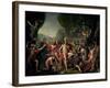 Leonidas at Thermopylae, 480 BC, 1814-Jacques-Louis David-Framed Giclee Print