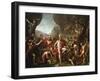 Leonidas at Thermopylae, 5th Century BC-Jacques-Louis David-Framed Premium Giclee Print