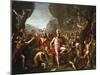 Leonidas at Thermopylae, 5th Century BC-Jacques-Louis David-Mounted Premium Giclee Print
