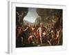 Leonidas at Thermopylae, 5th Century BC-Jacques-Louis David-Framed Giclee Print