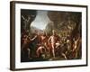 Leonidas at Thermopylae, 5th Century BC-Jacques-Louis David-Framed Giclee Print