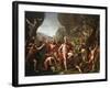 Leonidas at Thermopylae, 5th Century BC-Jacques-Louis David-Framed Giclee Print