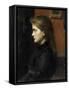 Léonie Wetzel-Jean Jacques Henner-Framed Stretched Canvas