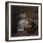 Leonora Christina in the Blue Tower, Cooking Porridge-Kristian Zahrtmann-Framed Giclee Print